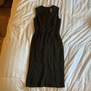 Vince Camuto tie front fitted dress size 0